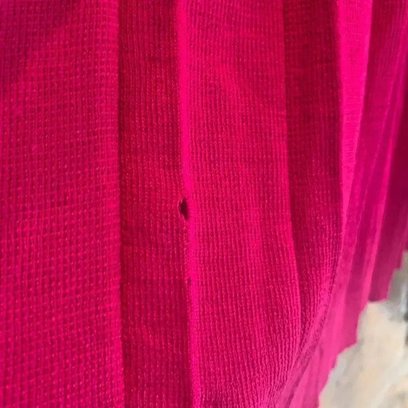 Lisa International Pink Pleated Sweater Sk… - Picture 3 of 8